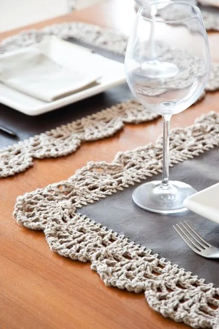 Manualidades infantiles: Hacer individuales a crochet Manualidades infantiles: Hacer individuales a crochet