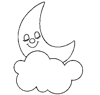 Manualidades infantiles: luna
