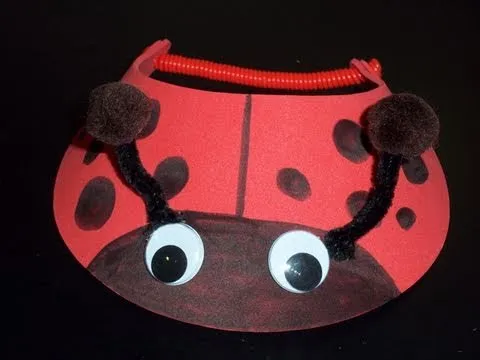 Manualidades Infantiles: visor en forma de mariquita / catarina ...