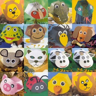 Manualidades de Jimena: Cajitas de Animalitos Manualidades de Jimena: Cajitas de Animalitos