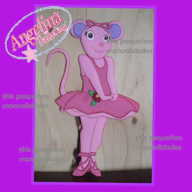 mis manualidades: ANGELINA BALLERINA