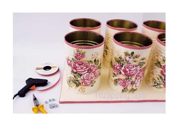 Manualidades con latas de leches - Tozapping.com Manualidades con latas de leches - Tozapping.com