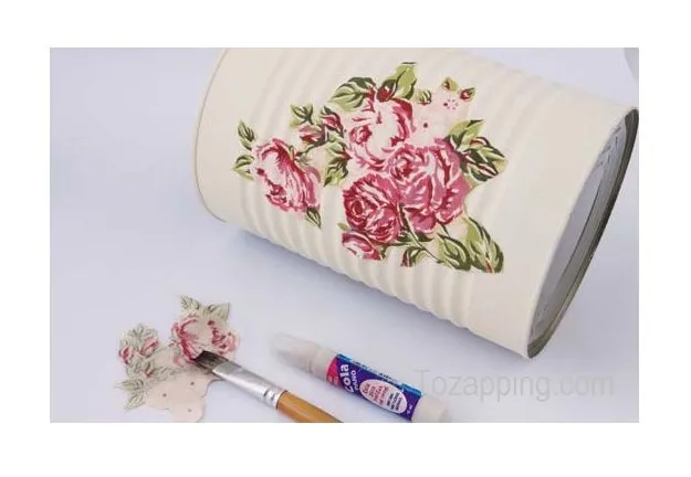 Manualidades con latas de leches - Tozapping.com Manualidades con latas de leches - Tozapping.com