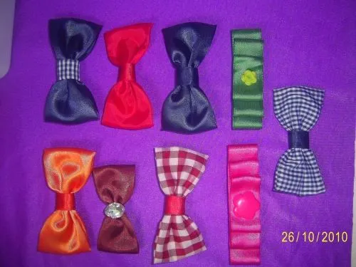 Manualidades lazos para pelo - Imagui