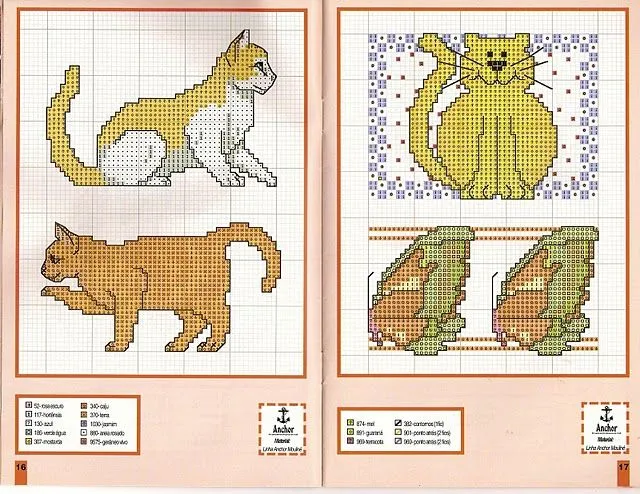 Punto de cruz patrones para imprimir | Solountip.