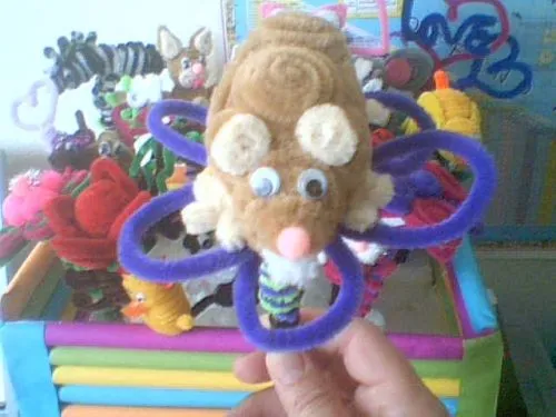 Hamster con flores - Imagui