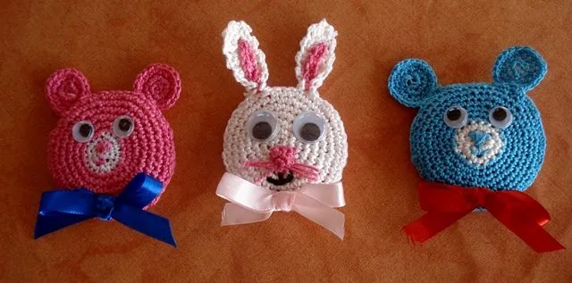 broches-crochet-con-caras-de- ...