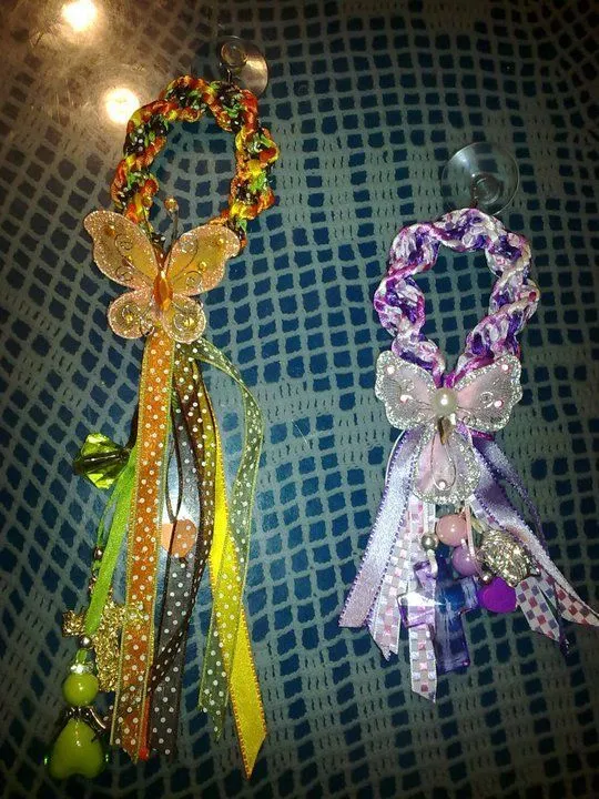 Manualidades de llaveros de cola de rata - Imagui