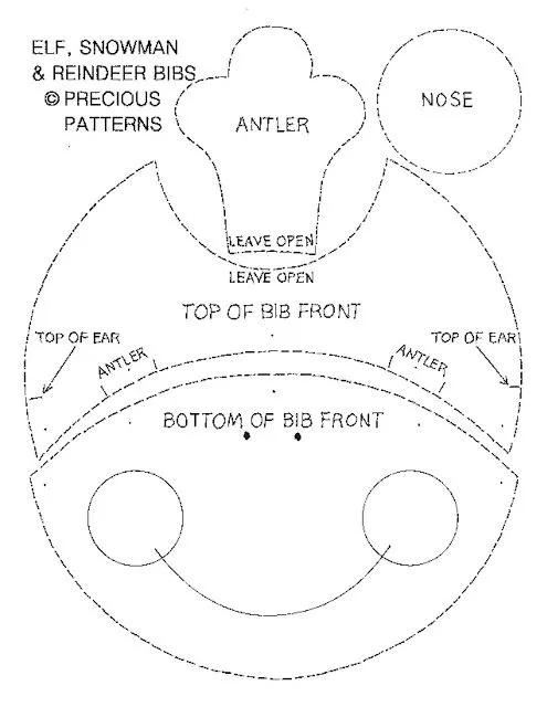 Manualidades Luna Clara: Baberos
