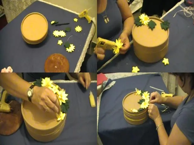Manualidades Luna Clara: Cajas decoradas