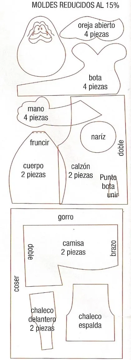 Manualidades Luna Clara: duendes