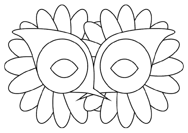 Moldes de máscaras de mariposas - Imagui