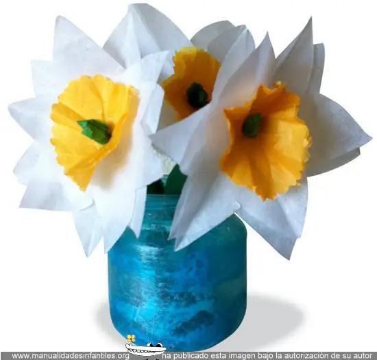 Flores de seda para el dia de la madre | Manualidades Infantiles