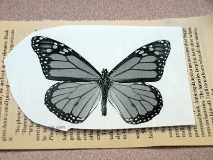 De todas las Manualidades: Mariposas con papel viejo De todas las Manualidades: Mariposas con papel viejo