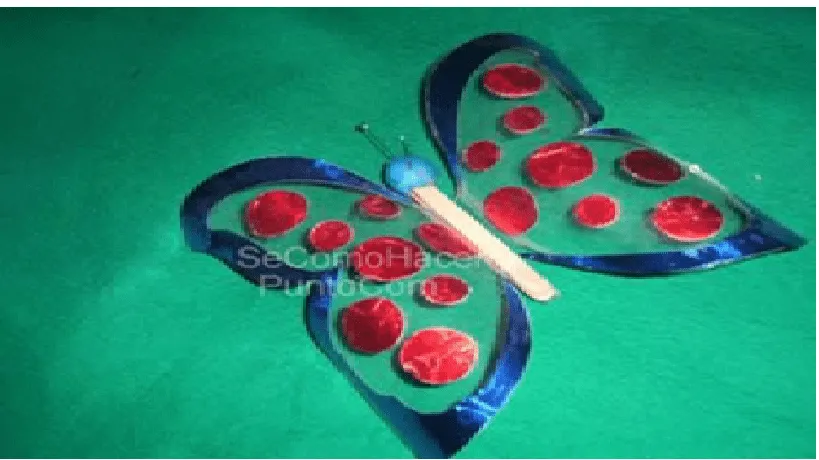 Como hacer una mariposa de material reciclable - Imagui Como hacer una mariposa de material reciclable - Imagui