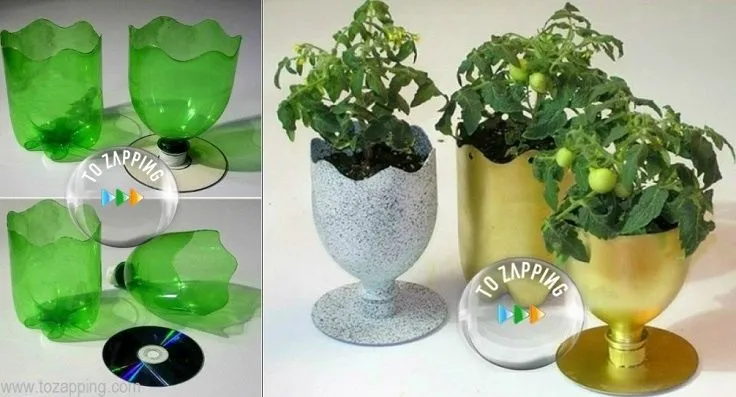 Manualidades con materiales reciclados - Tozapping.com