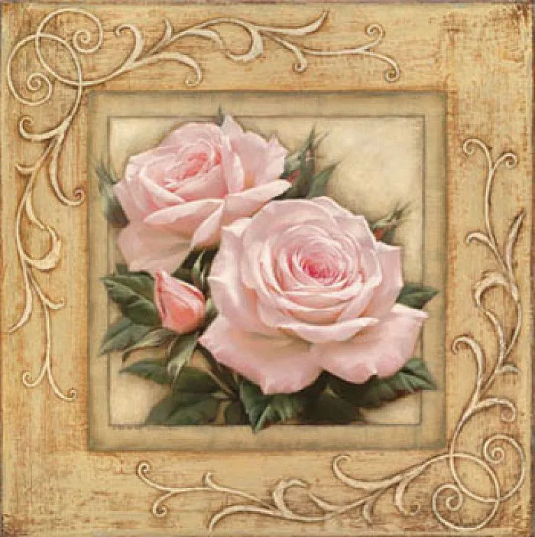 LO MEJOR DE LAS MANUALIDADES: FLORES PARA DECOUPAGE