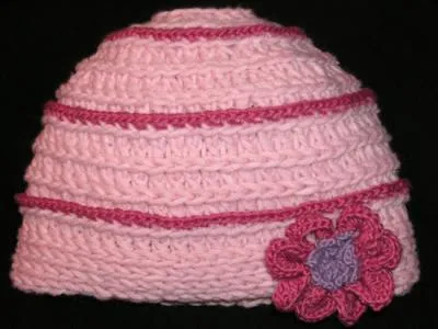 Mil Ideas Creativas: Como tejer gorro de lana con 2 agujas y crochet Mil Ideas Creativas: Como tejer gorro de lana con 2 agujas y crochet