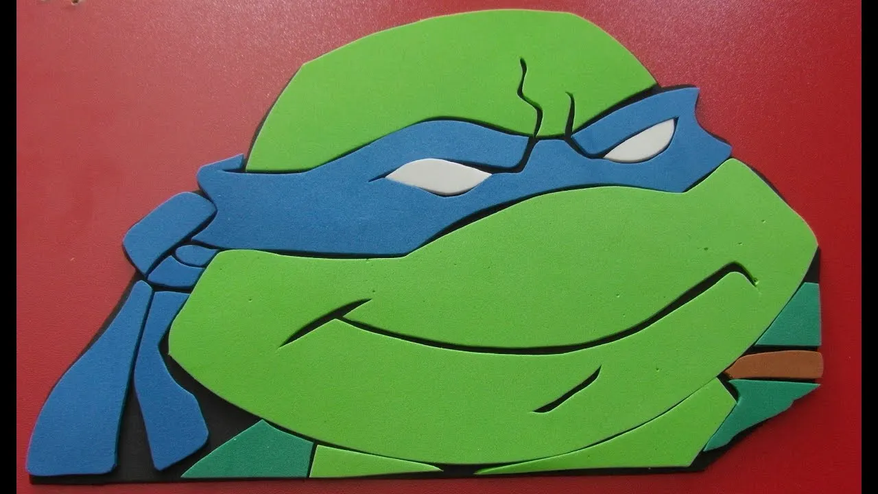 MANUALIDADES: MOLDE/PATRON DE GOMA EVA DE LAS TORTUGA NINJA(Mold boss of the tortoises ninja) - YouTube MANUALIDADES: MOLDE/PATRON DE GOMA EVA DE LAS TORTUGA NINJA(Mold boss of the tortoises ninja) - YouTube