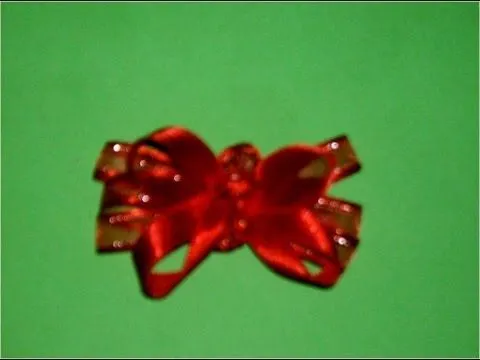 Manualidades moños con cintas para niñas - YouTube Manualidades moños con cintas para niñas - YouTube