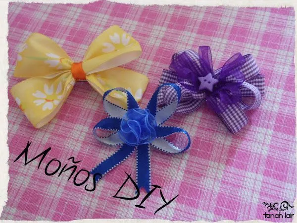 Manualidades de como hacer moños para niñas - Imagui Manualidades de como hacer moños para niñas - Imagui