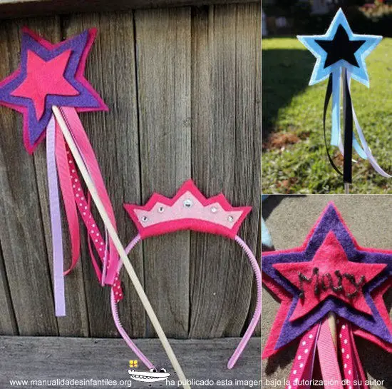 Varita de princesa | Manualidades InfantilesManualidades Infantiles