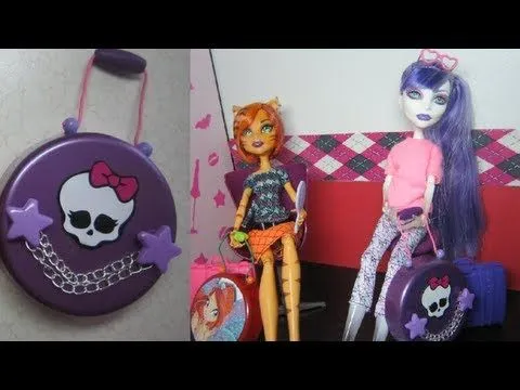 Manualidades para muñecas: Haz una maleta para tus muñecas Monster ... Manualidades para muñecas: Haz una maleta para tus muñecas Monster ...