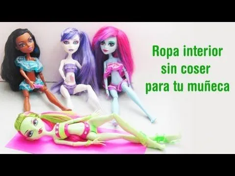 Manualidades para muñecas: Haz ropa para muñecas sin coser - YouTube Manualidades para muñecas: Haz ropa para muñecas sin coser - YouTube