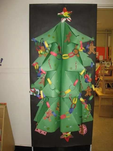Manualidades de Navidad: Adornos para las Puertas | De todo Navidad Manualidades de Navidad: Adornos para las Puertas | De todo Navidad