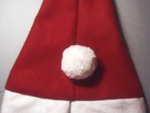 Manualidades de Navidad || Como hacer un gorro de Navidad - YouTube