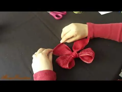 Manualidades para Navidad, moños para Navidad | Manualidades Fáciles Manualidades para Navidad, moños para Navidad | Manualidades Fáciles