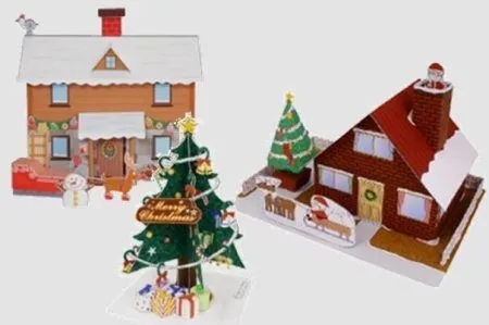Manualidades para Navidad: papercraft - Navidad Manualidades para Navidad: papercraft - Navidad