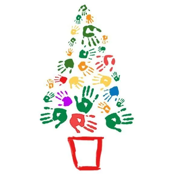Manualidades navidad preescolar con huellas de manos | Jugar y ... Manualidades navidad preescolar con huellas de manos | Jugar y ...