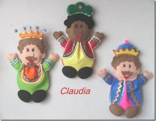 Manualidades navidad: reyes magos en fieltro | fiestas de Navidad Manualidades navidad: reyes magos en fieltro | fiestas de Navidad