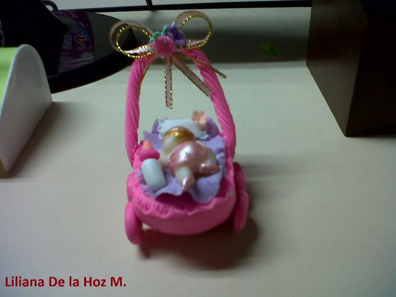 MANUALIDADES NAWAL: Porcelanicron Baby Shower: Coche, Chupo ... MANUALIDADES NAWAL: Porcelanicron Baby Shower: Coche, Chupo ...