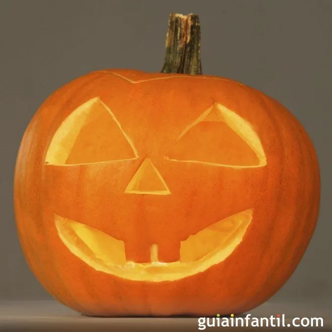 Manualidades para niños. Calabaza de Halloween Manualidades para niños. Calabaza de Halloween