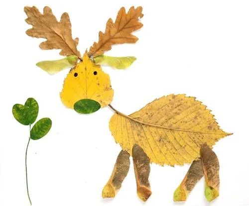 Manualidades para niños: hojas de otoño transformadas en arte ... Manualidades para niños: hojas de otoño transformadas en arte ...