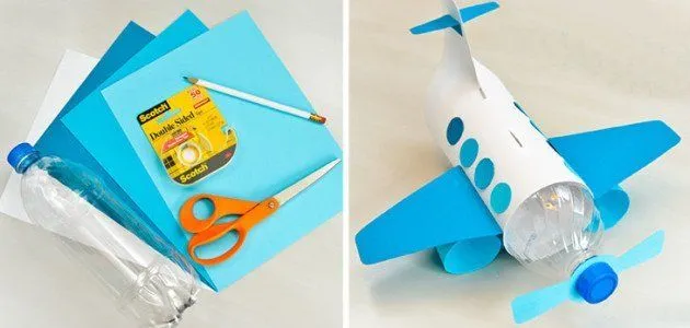 Manualidades con niños: 4 huchas con botellas de plástico ... Manualidades con niños: 4 huchas con botellas de plástico ...