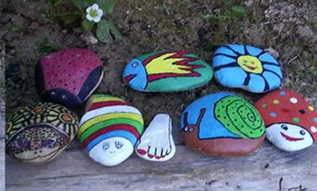 MANUALIDADES CON NIÑOS: PINTAR PIEDRAS > Decoracion Infantil y ... MANUALIDADES CON NIÑOS: PINTAR PIEDRAS > Decoracion Infantil y ...