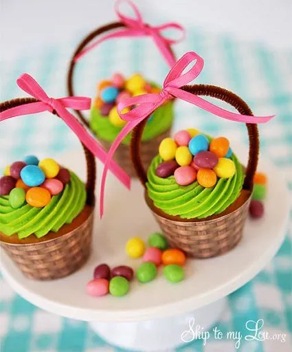 Manualidades para hacer con los niños en Semana Santa; cestas de ...