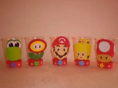 Manualidades para niños con vasos descartables 6 - YouTube