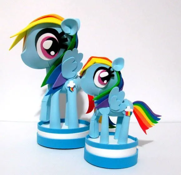Moldes de fofuchas My Little Pony - Imagui