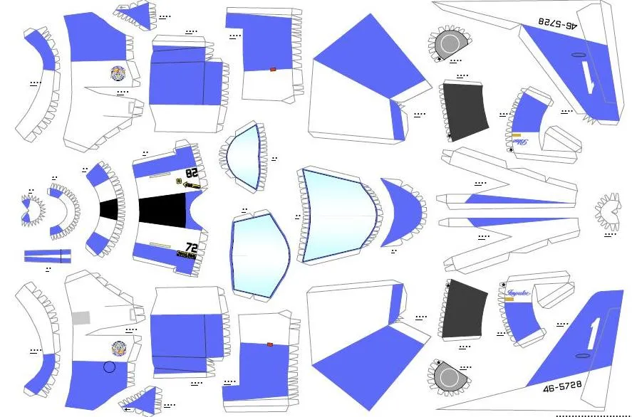 LAS MANUALIDADES DE PANCHITA: RECORTABLES AVIONES