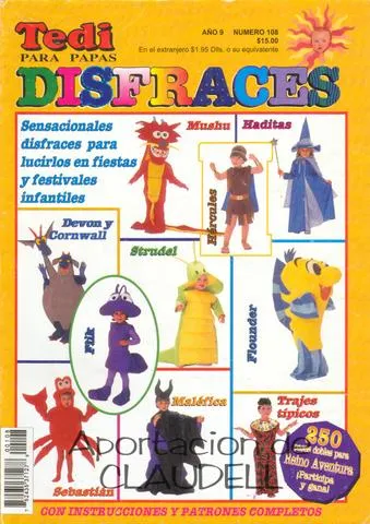 LAS MANUALIDADES DE PANCHITA: DISFRACES TEDI LAS MANUALIDADES DE PANCHITA: DISFRACES TEDI