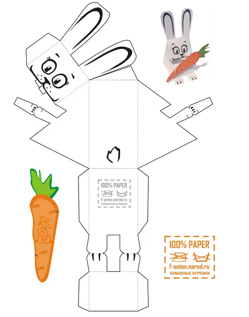Manualidades con papel: conejo de pascua - Guía de MANUALIDADES Manualidades con papel: conejo de pascua - Guía de MANUALIDADES
