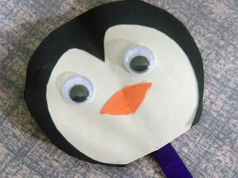 Manualidades de papel: pinguinos - Titere - YouTube