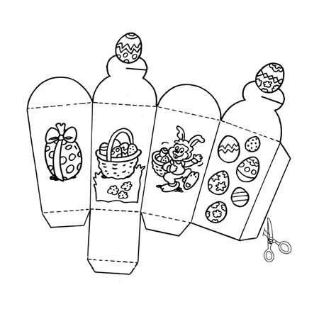 EL BLOG DE MARTA: DIBUJOS PARA COLOREAR PASCUA