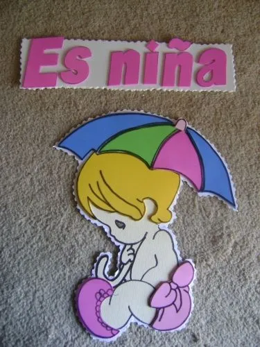 Imagen precious moment niña - grupos.