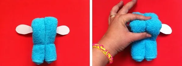 Manualidades: Cómo hacer un perrito con una toalla Manualidades: Cómo hacer un perrito con una toalla