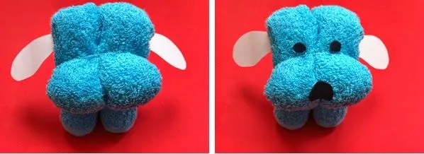 Manualidades: Cómo hacer un perrito con una toalla Manualidades: Cómo hacer un perrito con una toalla